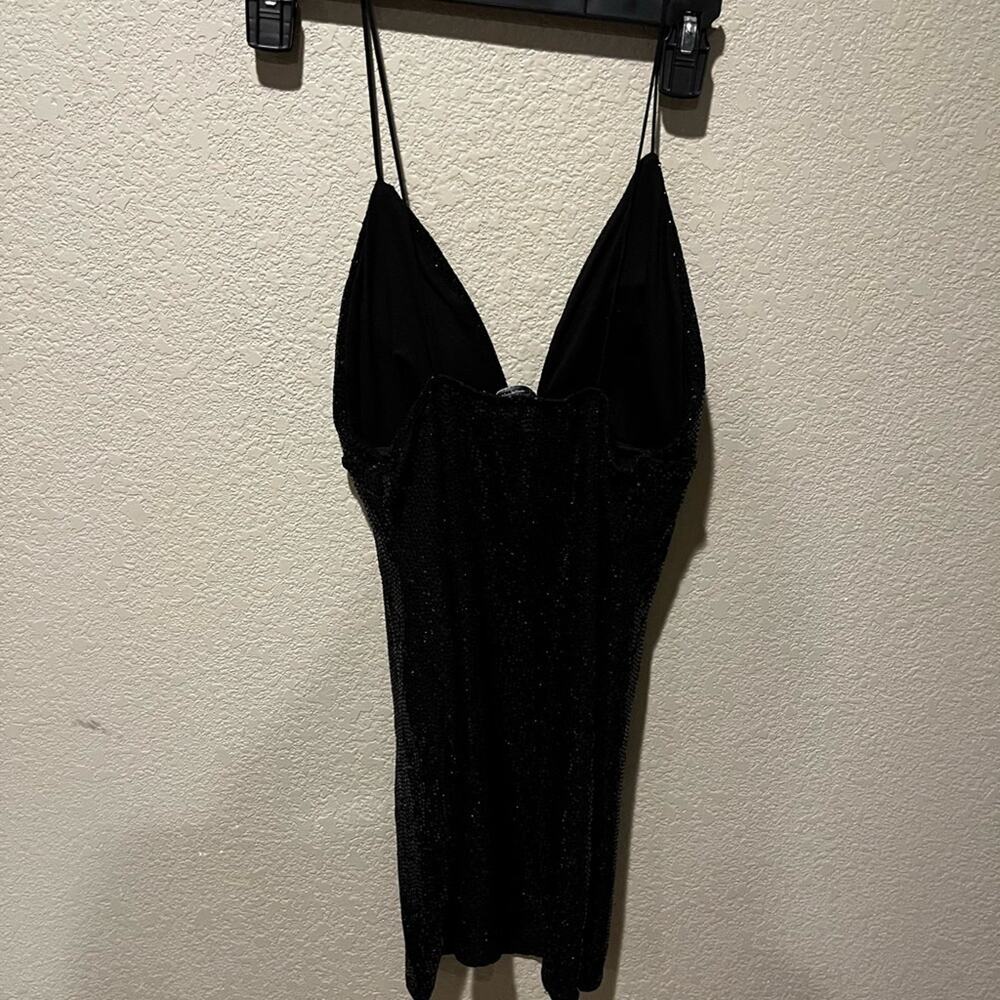 Fashion Nova Sparkle With Me Sequin Mini Dress - Black - Picture 7 of 7